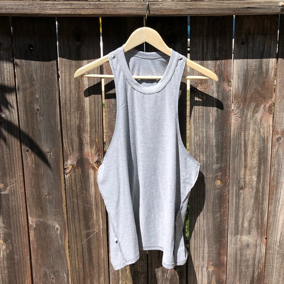 Grey T-Back T-Shirt - M - Picture 3 of 6